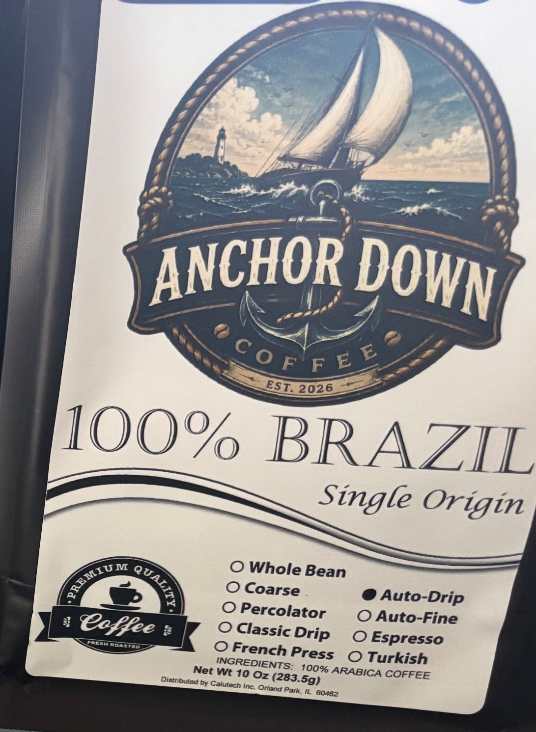 100% Brazil cooffee